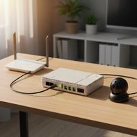 Pabrik QIXIN Grosir DC UPS Generator Daya Cadangan Isi Ulang 10400mAh 24V untuk Router WiFi dan Ponsel