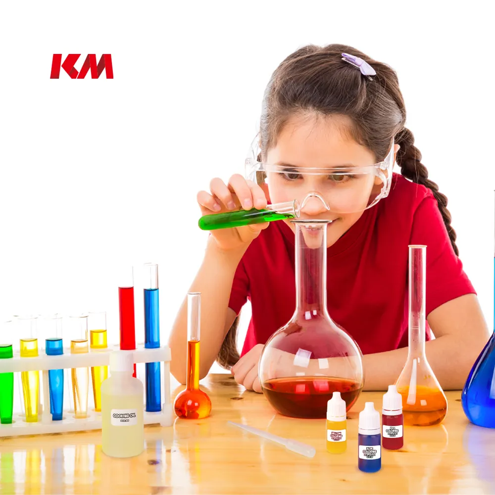 Sertifikat CPC Mainan Ramah Lingkungan Model Anak-anak Mewarnai Set Perlengkapan Sekolah Seni dan Kerajinan Peralatan Sains Mainan Perubahan Warna Air
