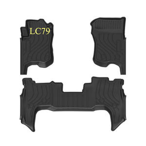 Alfombrillas de Coche 3D de Lujo en TPE, Alfombra Impermeable para SUV, Protector de Piso, Alfombrilla de Carga para Toyota <span class=keywords><strong>Land</strong></span> <span class=keywords><strong>Cruiser</strong></span> 71 76 <span class=keywords><strong>78</strong></span> 79, Cubierta para Maletero - Product Image 4