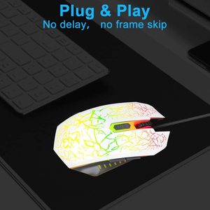 Có Dây 7 Màu Thở LED Light Up Chuột Chơi Game 6D Tùy Chỉnh - Product Image 6