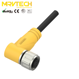 ตัวเชื่อมต่อแบบไนลอน IP67 IEC พร้อมหน้าสัมผัสทองเหลือง/ชุบทอง - Product Image 1