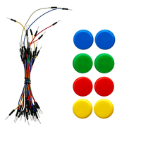Kit de bricolage électronique OKY1003 Stem Educational Mini Breadboard LED Resistors Electronic Components