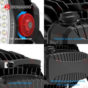 ไฟสปอร์ตไลท์ LED กำลังสูง 400W 600W 1200W มาตรฐาน IP66 ให้ความสว่าง 150LM/W ได้รับการรับรอง ETL SAA พร้อมระบบหรี่ไฟ DMX DALI 0-10V สำหรับสนามฟุตบอล - Product Image 5