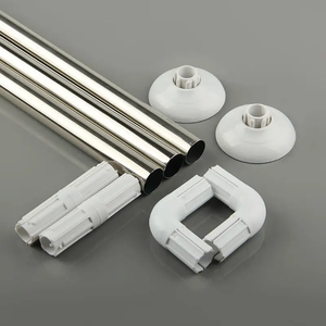 Tringles à rideaux <span class=keywords><strong>de</strong></span> <span class=keywords><strong>douche</strong></span> incurvées en acier inoxydable <span class=keywords><strong>de</strong></span> haute qualité pôles <span class=keywords><strong>de</strong></span> rideaux <span class=keywords><strong>de</strong></span> <span class=keywords><strong>baignoire</strong></span> réglables antirouille - Product Image 4