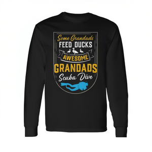 Camiseta de manga larga para buceo familiar, unisex, cuello redondo, para adultos, reunión costera, aventura - Product Image 2