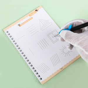 4 Buku Latihan Menulis Ajaib Versi Portugis untuk Anak Prasekolah, Buku Pembelajaran Edukatif - Product Image 4