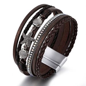 Compass <b>Leather</b> <b>Bracelet</b> Global Export Service Wholesalers Spring Loaded Bangle Holiday Gift for Women Vacuum Plating Standard - Product Image 4