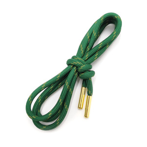 เชือกผูกหมวก หัวทองแดง ขนาด 5 มม. แบบแบนถัก สำหรับใช้กับเสื้อผ้า - Product Image 3
