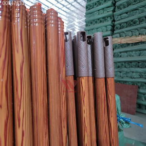 Limpieza del hogar 2 en 1 hierba portátil suave escoba de madera mango largo fregona escoba de suelo de Vietnam - Product Image 1