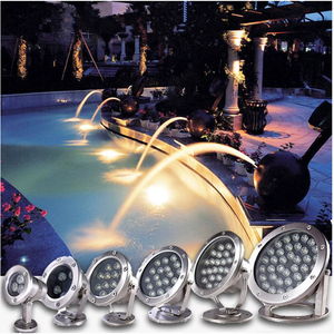 DC12V DC24V теплый белый или RGB IP68 18w Фонтан Светодиодная лампа - Product Image 2