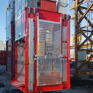 Elevador de Construcción de Nuevo Diseño, Elevador de Piñón y Cremallera, Elevador Vertical de Materiales SC100 SC200, Equipo de Elevación de Pasajeros - Product Image 3