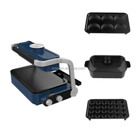Nouveau Barbecue Électrique Sans Fumée à Chauffage Rapide, Gril Coréen de Table Antiadhésif à Infrarouge, Barbecue à Ondes Lumineuses OEM