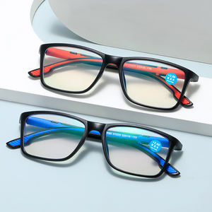 Lunettes anti-rayons bleus charnière à ressort carrée lecture optique montures de lunettes pour femmes <span class=keywords><strong>2023</strong></span> lunettes - Product Image 1