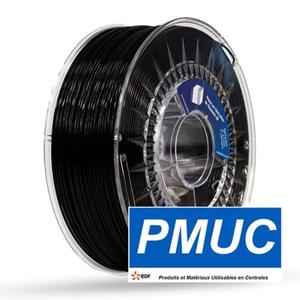 FRANCOFIL - PLA - 1.75mm - NERO PMUC (1kg) PMUC (Prodotti e Materiali Utilizzabili in Centrali) - Product Image 1