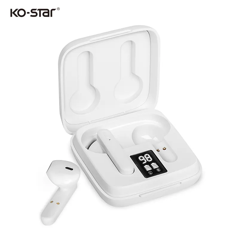 KO-स्टार सच वायरलेस ब्लूटूथ Earbuds के साथ चुंबकीय चार्ज मामले, ब्लूटूथ 5.0 में-कान स्टीरियो इयरफ़ोन