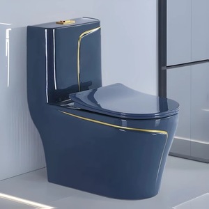 Modern Small Space Dual-Flush <strong>Toilet</strong> <strong>Seat</strong> Siphon Colorful Bathroom <strong>Toilet</strong> with Sink - Product Image 5