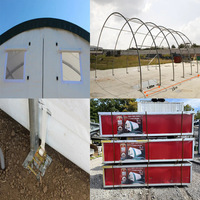 Tente de protection industrielle en PVC robuste pour entrepôt, stockage de charbon, vente en gros, taille personnalisée, direct usine