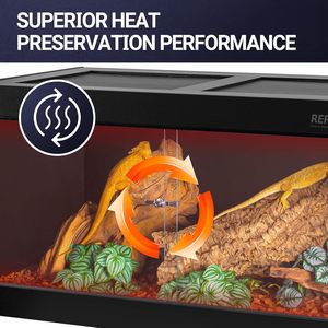 <span class=keywords><strong>Terrarium</strong></span> pour reptiles Reptizoo de 120 gallons (48x24x24) en PVC, emballage plat, logo personnalisé, pour python <span class=keywords><strong>vert</strong></span>, dragon barbu - Product Image 3