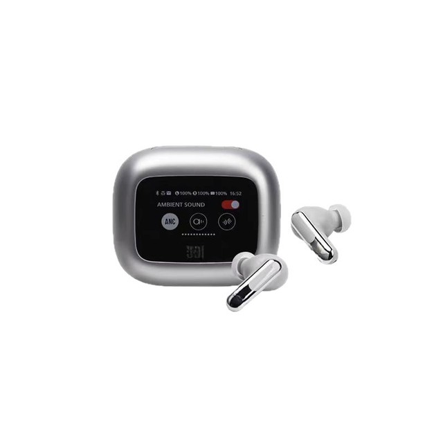 Live Beam3 Wireless Noise Cancelling Bluetooth Earbuds Waterproof Touch Screen Charging Case Long Battery HiFi Stereo