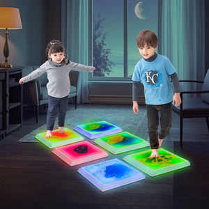 Activé par le toucher allumer l'équilibre Stepping Stones Développement et coordination des enfants Jouets sensoriels liquides Stepping Stones liquides - Product Image 3