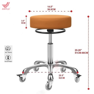 Mobilier de salon professionnel 360 °   <span class=keywords><strong>Chaise</strong></span> de beauté réglable, tabouret de barbier à vendre - Product Image 2