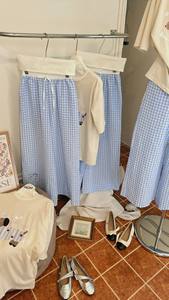 Ensemble de broderie pour chien à motif de dessin animé x Pantalon bleu plaqué, échantillon disponible, style décontracté, mélange de coton tricoté + polyester tissé - Product Image 3