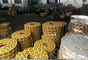 อะไหล่ช่วงล่างรถขุด คุณภาพดี ชุดโซ่ตีนตะขาบ <span class=keywords><strong>PC200</strong></span>-<span class=keywords><strong>5</strong></span> โซ่ 45L - Product Image 6