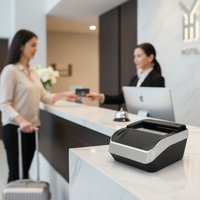 Scanner OCR USB CMOS da Tavolo per Passaporti ICAO 9303 con Garanzia di 1 Anno per Uso in Hotel, Banche, Aeroporti, Certificato CE FCC, Disponibile