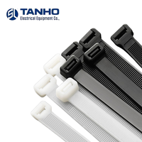 Attaches de câbles en nylon autobloquantes TANHO Industrial 8 kg/18 kg/22 kg/55 kg/80 kg/114 kg -40~+120