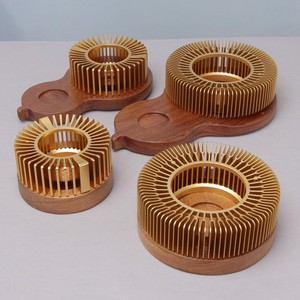 Utensilio de té cálido, estufa de aleación de aluminio, luz de lujo, fruta, flor, té, utensilio de vino caliente, portavelas de metal, calentador de té - Product Image 3