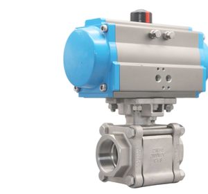 3PC Internal Thread High-Pressure Stainless Steel High-Platform <strong>Ball</strong> <strong>Valve</strong> - Product Image 3