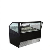 Vitrine Réfrigérée Commerciale de Haute Qualité pour Crèmes Glacées et Gelatos – Idéale pour Restaurants, Buffets et Hôtels