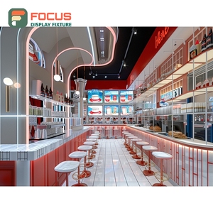 ชั้นวางแสดงสินค้ากาแฟเชิงพาณิชย์ ชั้นวางขวดน้ำเชื่อม ไม้โอ๊คธรรมชาติ ชั้นวางแสดงสินค้าคาเฟ่ - Product Image 6