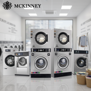 Lavatrice Elettrica <span class=keywords><strong>a</strong></span> Moneta MCKINNEY <span class=keywords><strong>per</strong></span> Lavanderie, con Struttura in Acciaio Inossidabile - Product Image 3