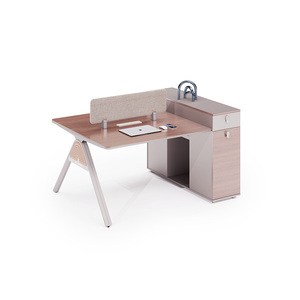 Muebles de Oficina Comerciales, Escritorio de Trabajo para <span class=keywords><strong>4</strong></span> Personas, Escritorio Modular Moderno para Espacios Abiertos de Oficina - Product Image 4