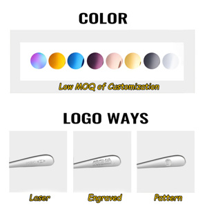 Bán buôn thép không gỉ bánh bánh mì dao thìa đặt bánh Pizza thìa Bếp nướng công cụ đám cưới bên răng cưa bánh thìa - Product Image 5