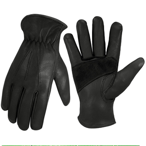 Vente chaude de gants en cuir sur mesure de haute qualité gants en cuir de vache polyvalents pour l'extérieur pour les travaux industriels - Product Image 1