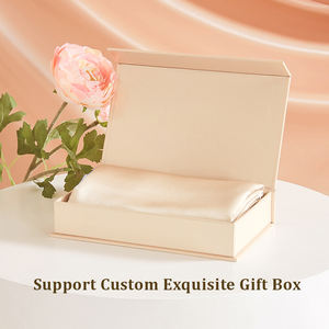 Vente en gros de haute qualité personnalisé 22MM soie de mûrier pure taie d'oreiller couverture Satin soie taie d'oreiller pour cheveux et peau - Product Image 3