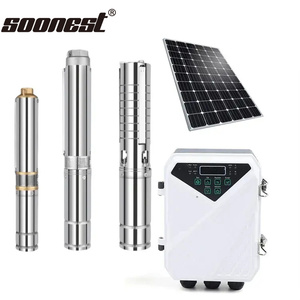 Bomba de Agua Sumergible de 24 Voltios con Energía Solar, Bomba Sumergible de Alta Potencia, Bomba de Agua Sumergible de 24 Voltios Según la Potencia - Product Image 1