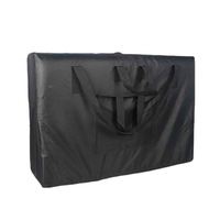 Sac de transport BSCI avec une poche pour table de massage, sacs pour lits pliables avec accessoires de beauté pour salons et spas