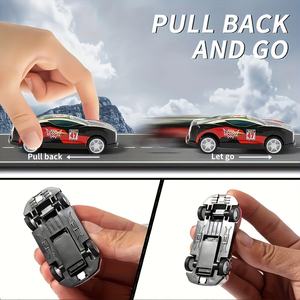 Modellino Auto da Corsa in Latta a Retrocensione di Alta Qualità, Giocattolo per Auto, Borsa OPP, 25 Veicoli Giocattolo <span class=keywords><strong>Hot</strong></span> Wheel da Pista, Unisex, Altri Veicoli Giocattolo Diecast Unisex 2000 - Product Image 2