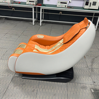 Fauteuil de massage à pression d'air zéro gravité de luxe thaïlandais 2025, fauteuil pliable de qualité supérieure avec fonction de chauffage pour les pieds