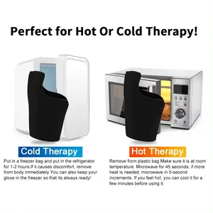 Nouveaux produits tendance Thérapie par le chaud et le froid Gel réutilisable Chaussette de glace Cheville Pied Ice Pack Wrap pour Achille - Product Image 2