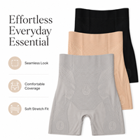 Culotte gainante taille haute pour femme, taille européenne, short de sécurité à angle plat pour le rehaussement des hanches, pour le remodelage corporel et la beauté