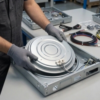 Plaque chauffante en céramique ronde 220-240V, pièce de rechange électrique OEM ODM pour cuisinière de cuisine
