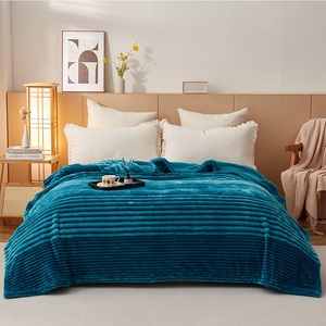 2024 mới bán buôn nổi Sherpa chăn chồn chăn raschel chăn nhà đầy màu sắc - Product Image 2