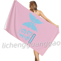 Serviettes de plage pour adultes, best-seller, en microfibre, séchage rapide, douces, légères, type couverture, pour voyages et vacances