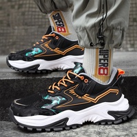 Zapatillas Deportivas Adit para Hombre, con Suela Gruesa, Malla Transpirable, con Cordones, Tallas Grandes, Cómodas y a la Moda