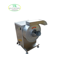 Industriële automatische aardappel snijmachine met motor voor het snijden van groenten & fruit en het maken van friet, met een hoge herhaalingsaankoopgraad.