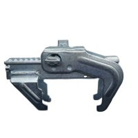 Pince Peri Doka / Pince pour panneaux BFD / Pince à cale pressée pour coffrage de poutres, pour un fixation et un positionnement sécurisés lors des travaux